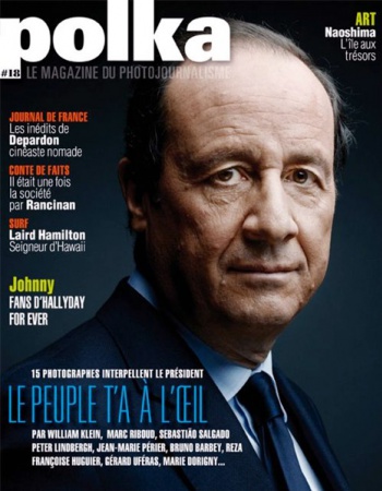 François Hollande in the POLKA Magazine 