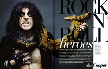 ROCK'N'ROLL HEROES in the MARIE CLAIRE 2 Magazine 