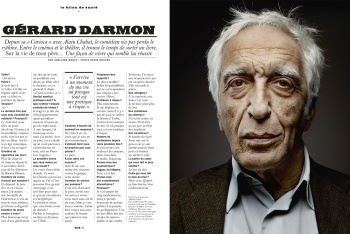 Gerard Darmon in the LUI Magazine