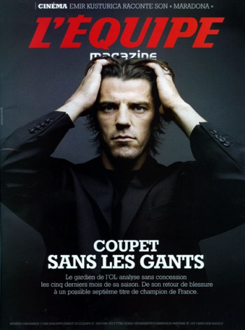 Grégory Coupet pour L'Equipe magazine