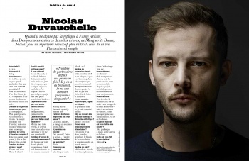 Nicolas Duvauchelle dans LUI