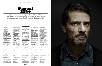 Pascal Elbé in the LUI Magazine 