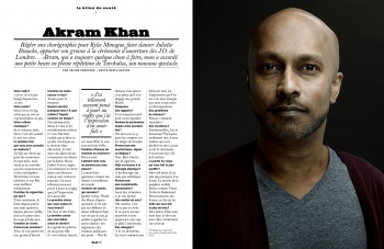 Akram Khan dans Lui