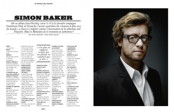 Simon Baker dans LUI