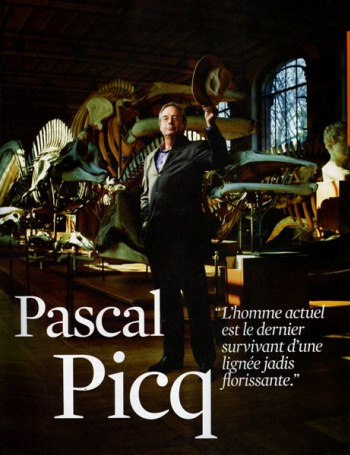 Pascal Picq in the TELERAMA Magazine