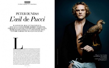 Peter Dundas dans Marie Claire 2